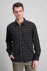 CARDINAL CASUAL KEMEJA TANGAN PANJANG 10 (HITAM)